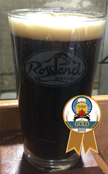 Rossland Beer Company 7 Summits Milk Stout