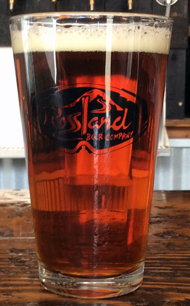 Rossland Beer Company Helter Smelter Amber Ale
